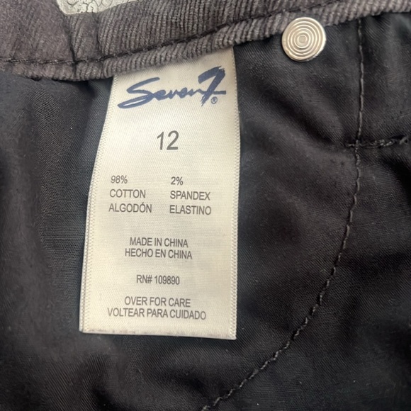 Seven ultra high rise skinny corduroy pants - Picture 8 of 9